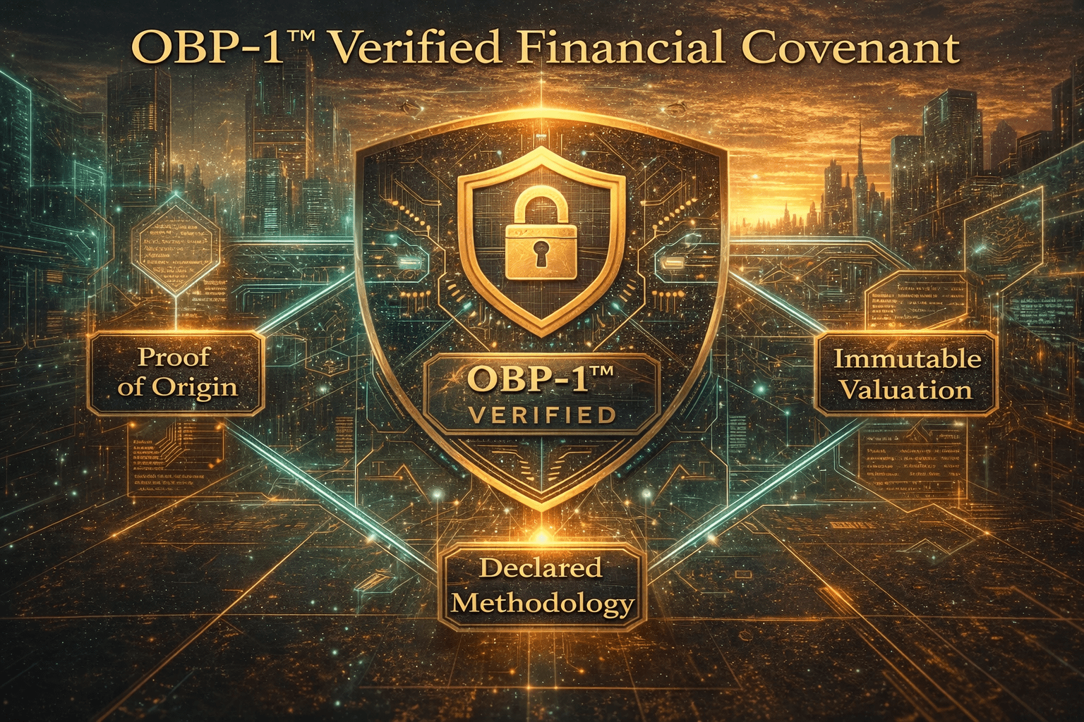 ODIN-F002 — OBP-1™ Verified Financial Covenant